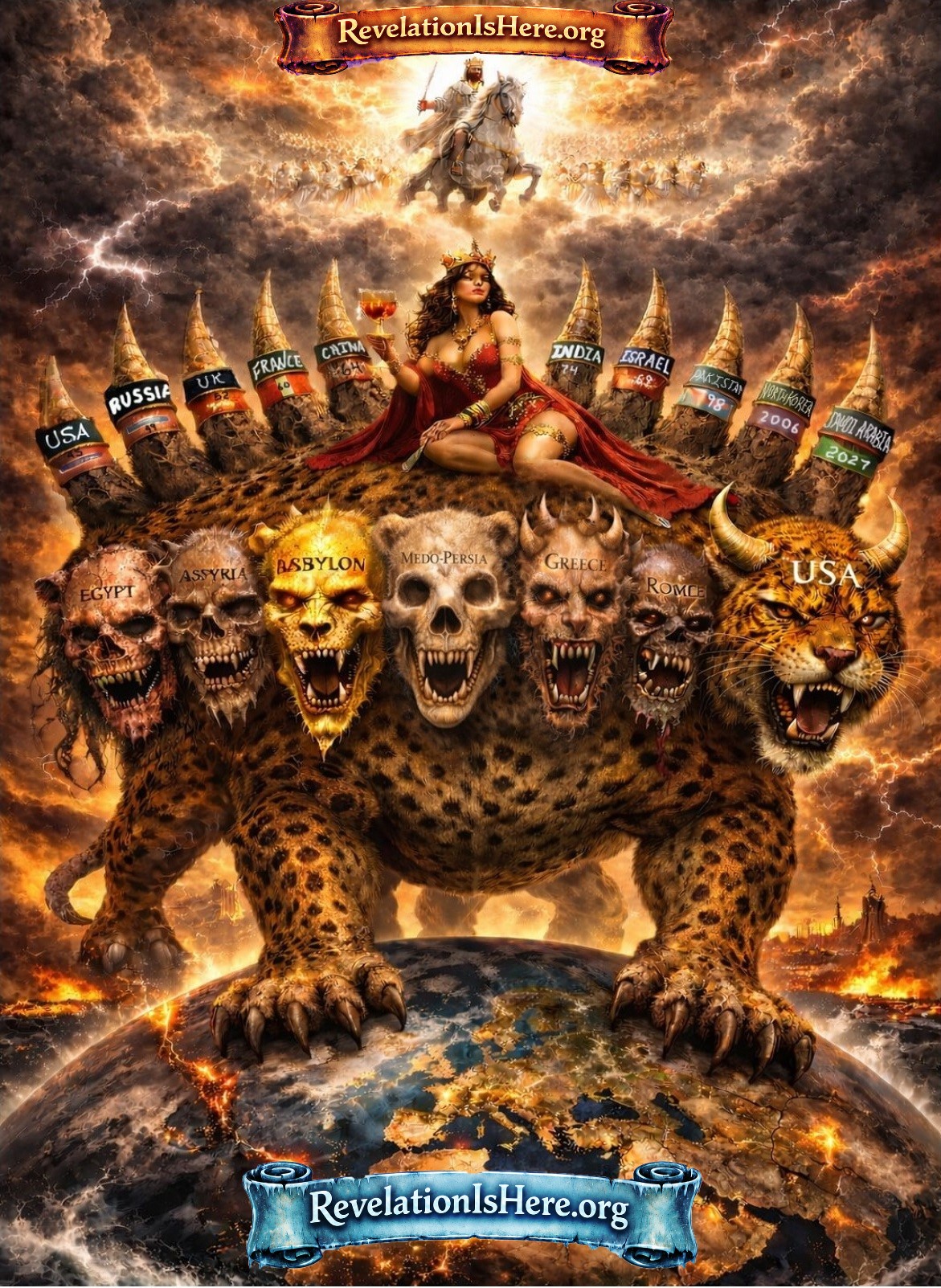 Seven Headed Beast artwork
